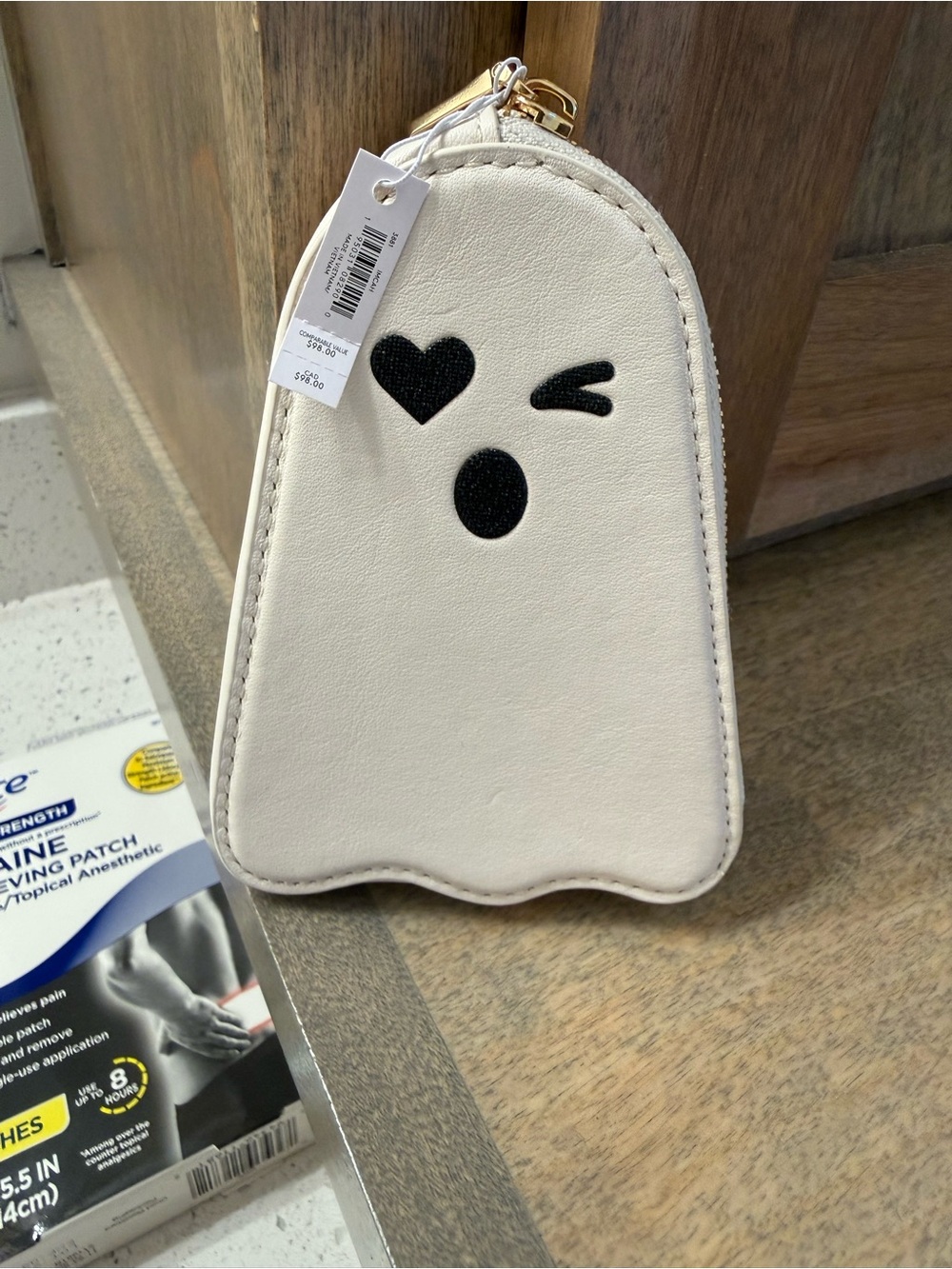 Coach ghost coin pouch